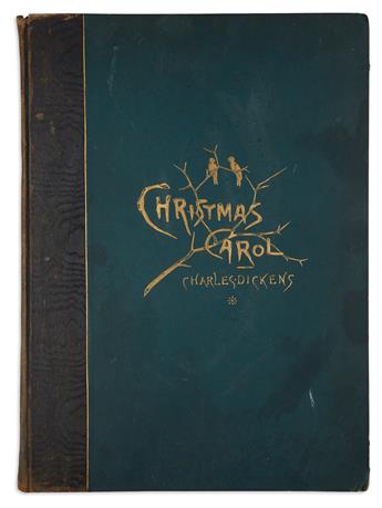 DICKENS, CHARLES. A Christmas Carol in Prose Being A Ghost Story of Christmas.